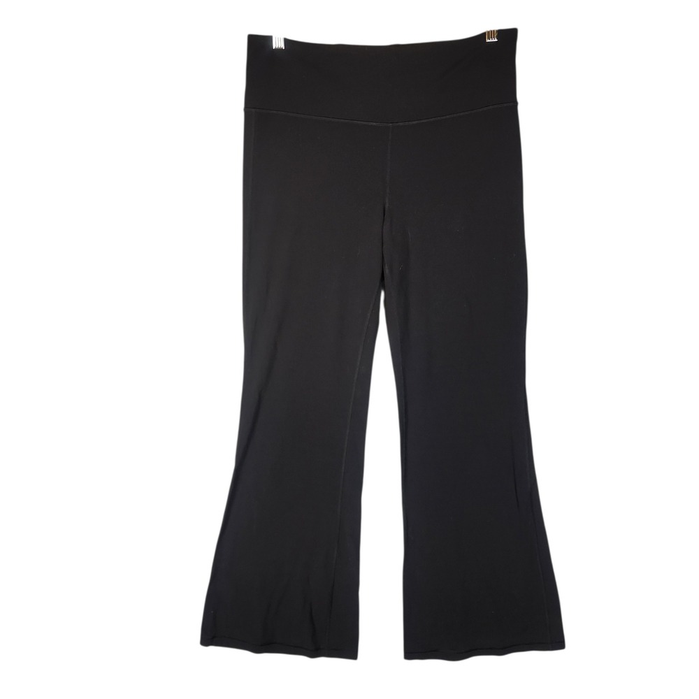 Athleta Elation Flare Pant XL Black High Rise Yoga Athletic Leggings